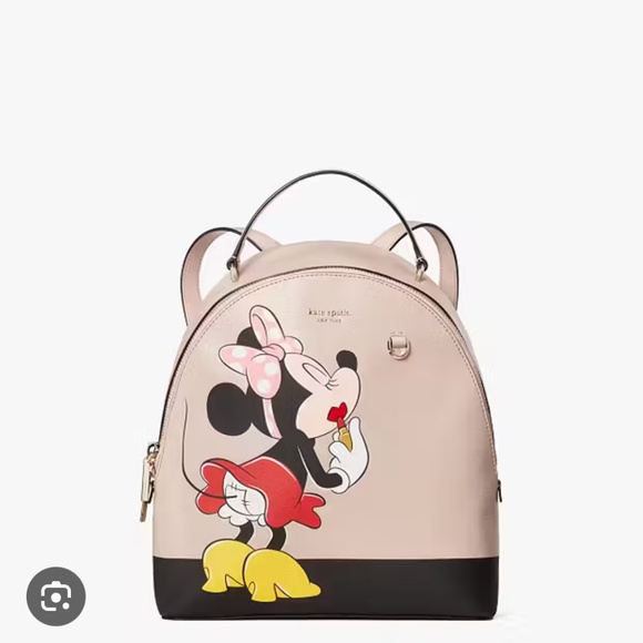 Kate Spade x Disney Minnie Mouse Backpack - Picture 1 of 5